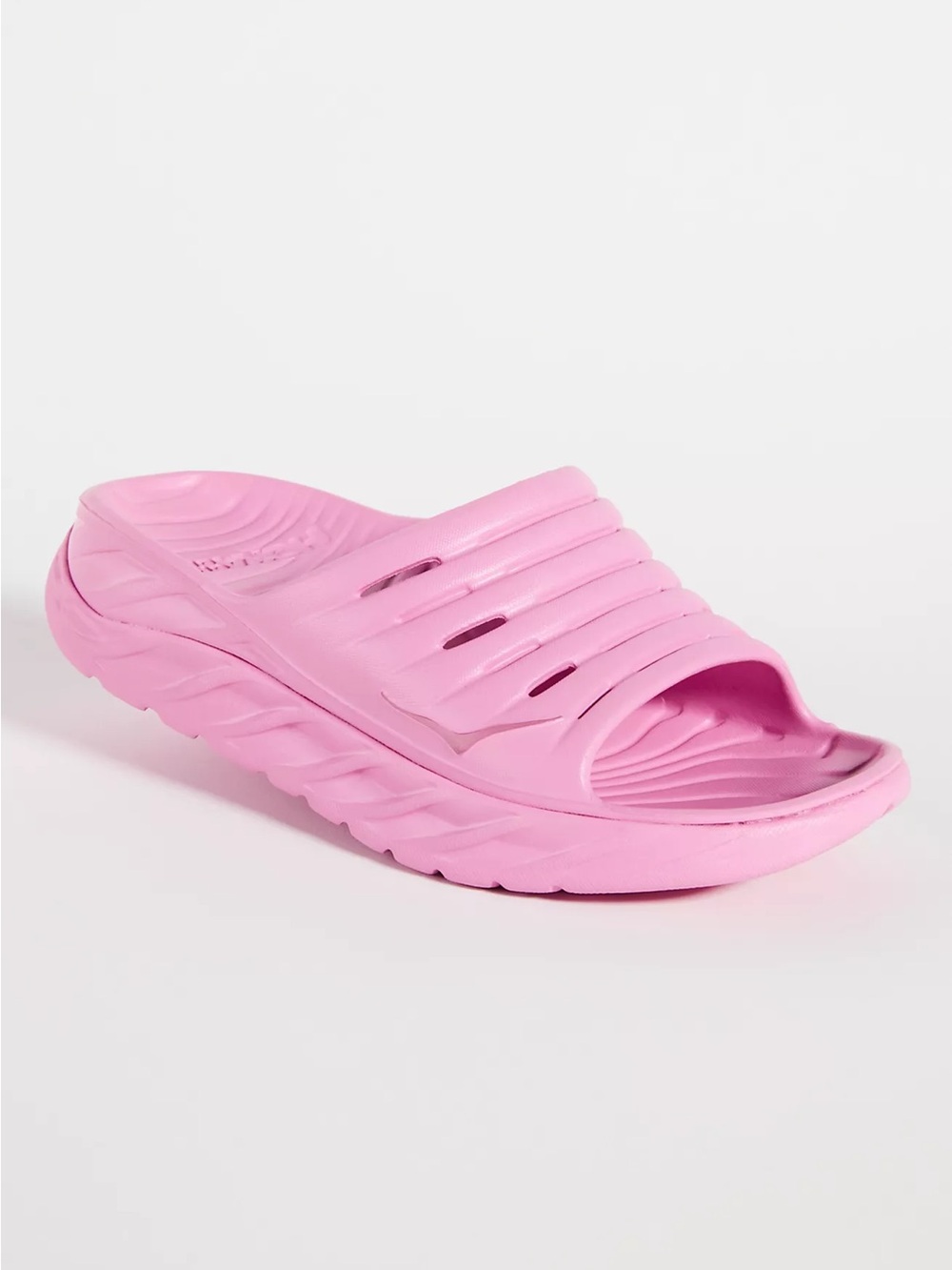 Free People X Hoka recovery slides